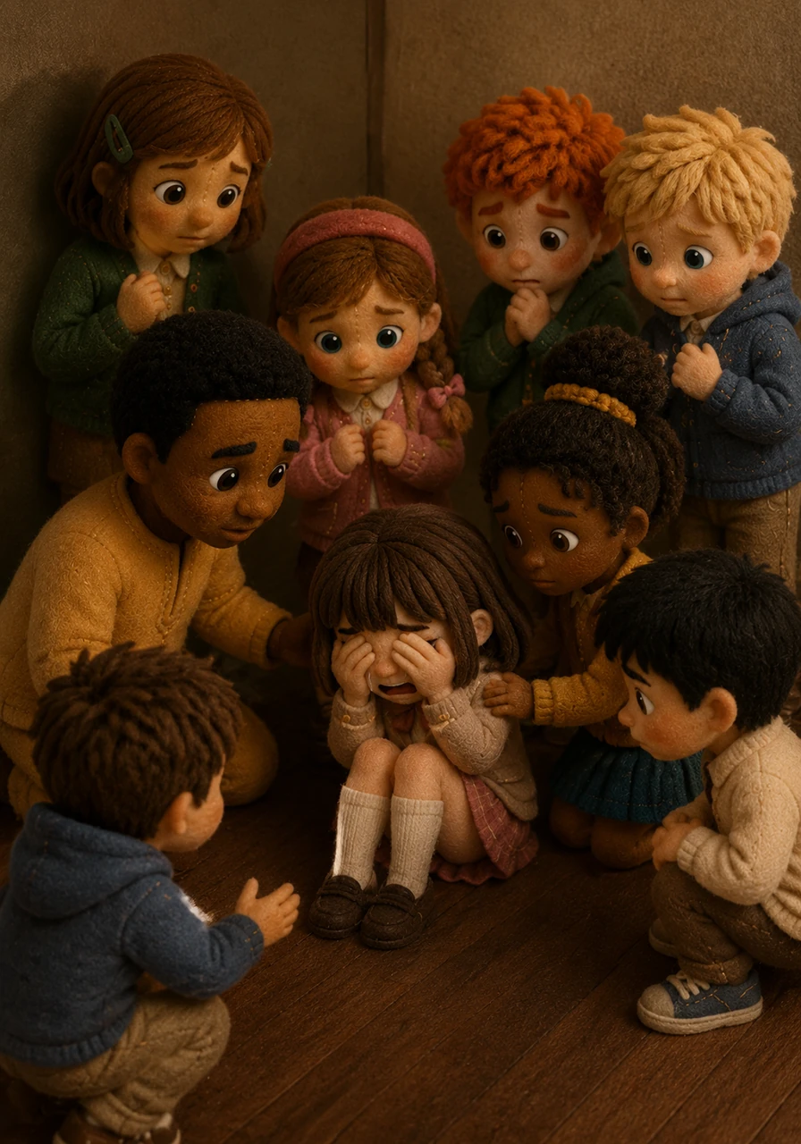 In the corner of the room, a frightened student buried her face in her hands, unable to contain her panic as tears began to well up in her eyes. She cried out in terror, begging the group to cancel the trip before they encountered the river's rumored perils.