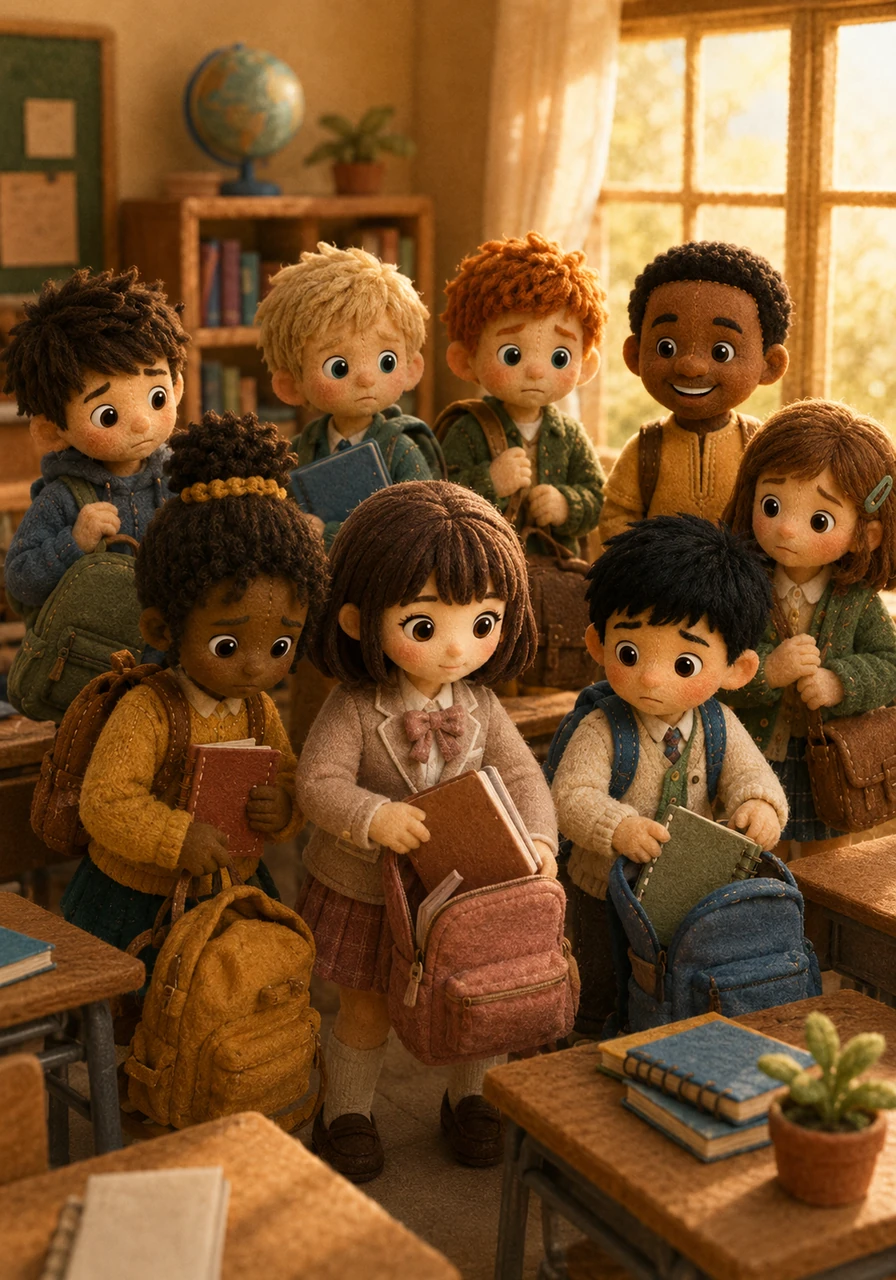 As the golden afternoon sun filtered through the windows, the students began packing their notebooks and bags, a complex mix of lingering fear and burning curiosity filling the air. Bound together by friendship, they stood on the threshold of an unforgettable adventure into the heart of their culture.