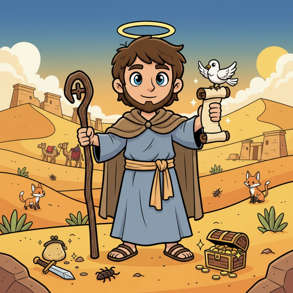 Anthony of Egypt: The Desert Giant - Educational stories
