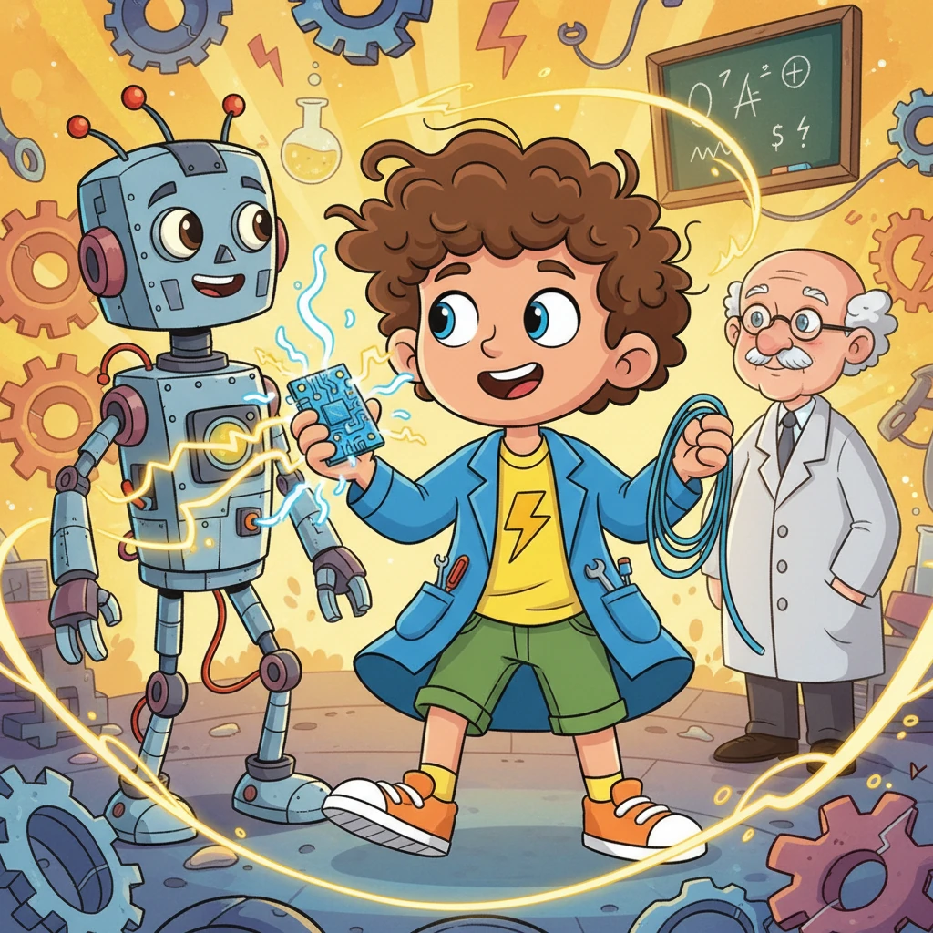 Sparky and the Secret of Electricity - 教育故事