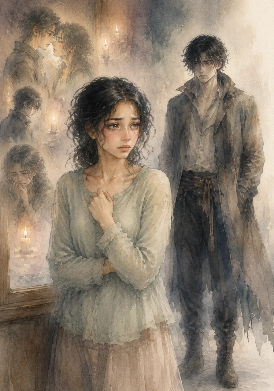 Memories of her past heartbreak flicker like dim candles, reminding her of the vow she made to protect her heart. She never intended to make someone the center of her world again, yet his presence lingers in every thought and every quiet moment of her day.