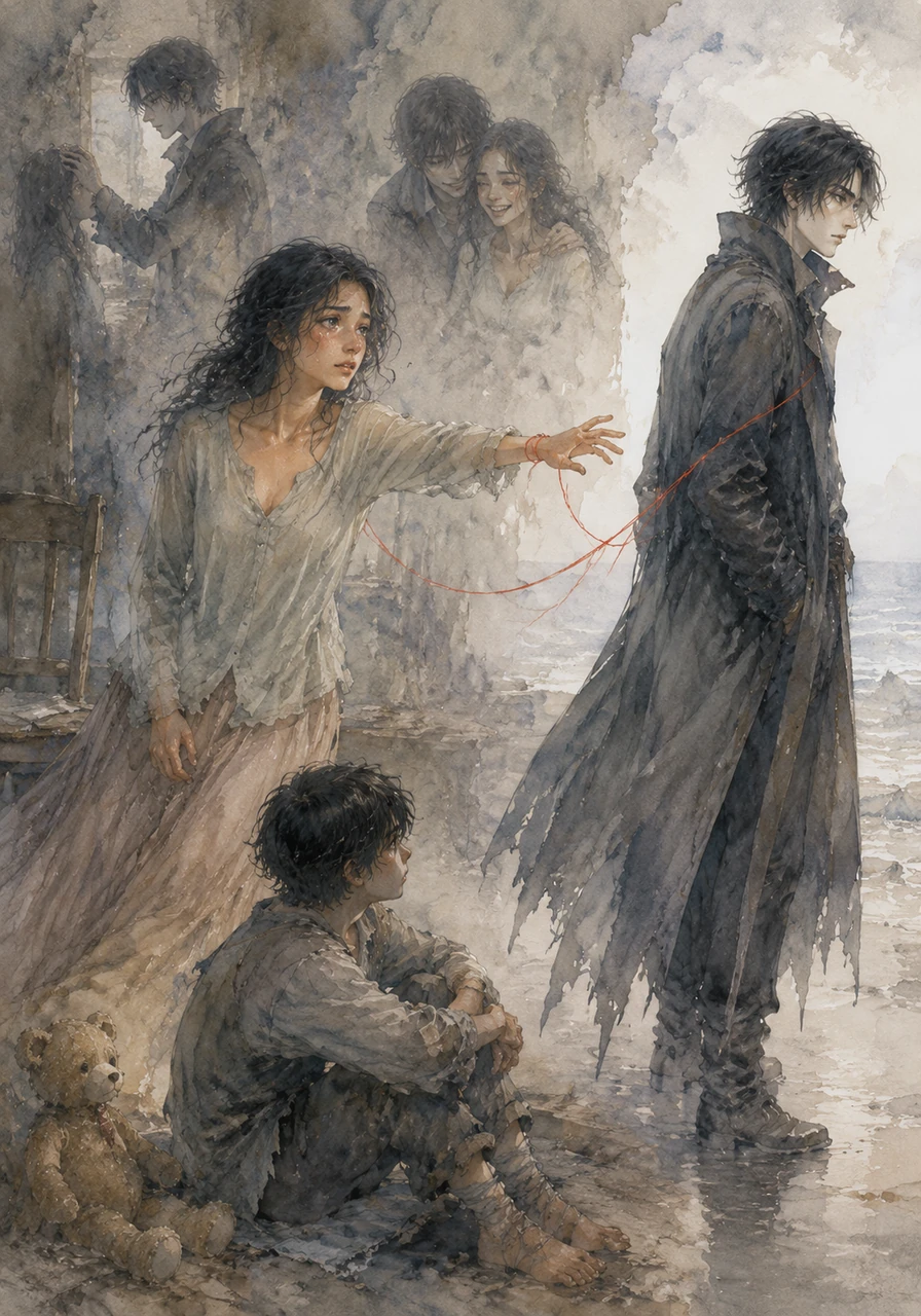 Every time she tries to create distance, an invisible thread pulls her back to him, searching for meaning in the gaps between his sentences. She finds herself making excuses for his harshness, hoping there is a hidden warmth beneath the cold exterior he shows the world.