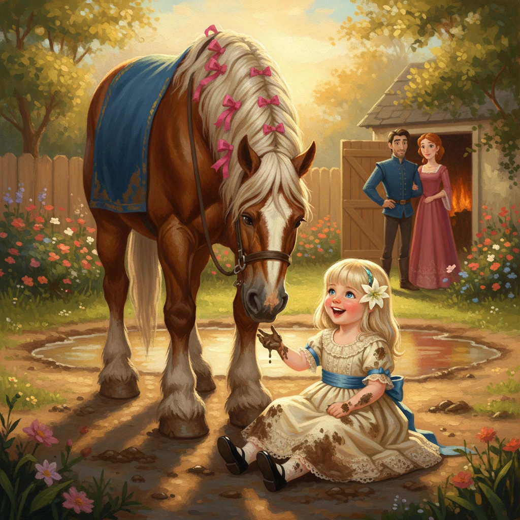 Lily's Big Horse Adventure - animal