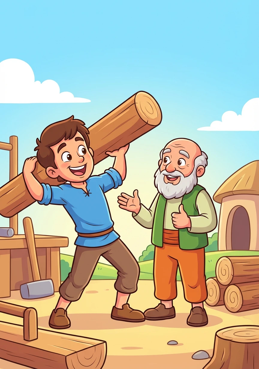 یوسف نے بوڑھے آدمی کے ساتھ کام کرنا شروع کر دیا۔ وہ محنت اور ایمانداری سے کام کرتا رہا اور اس نے بوڑھے آدمی کا اعتماد جیت لیا۔