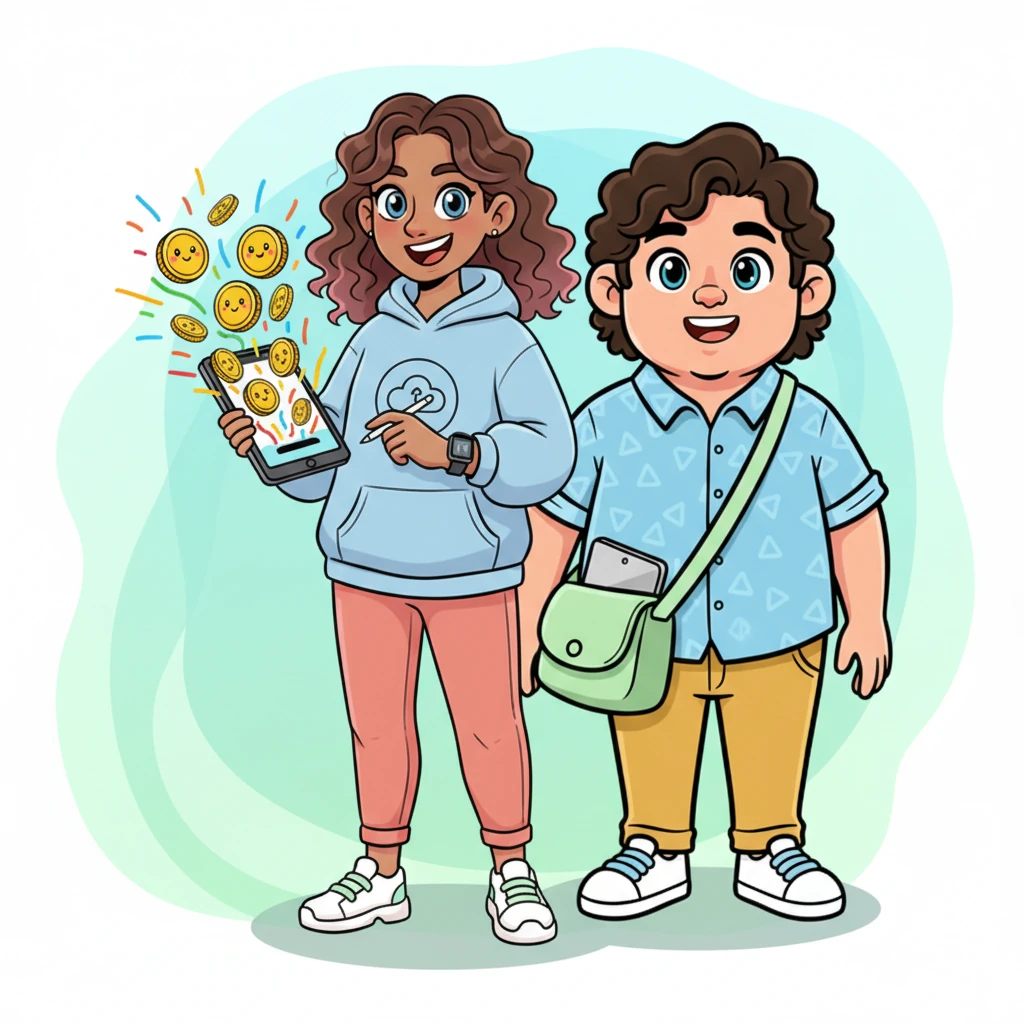 When it was time to pay, Popsy demonstrated the super-easy digital payment. A shower of cartoon coins playfully dropped into a slot on the screen, accompanied by cheerful "cha-ching" sounds. It was so much fun, even paying felt like a game!