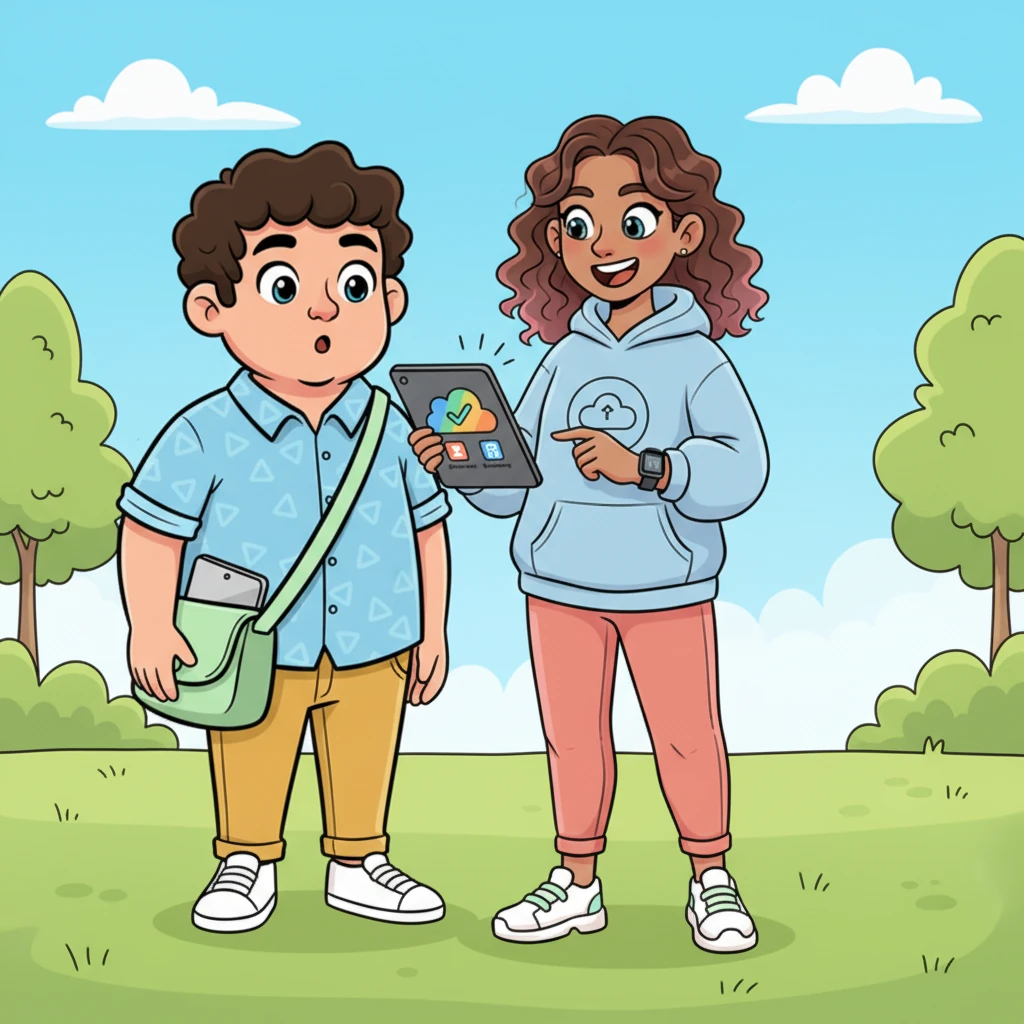 "Ding!" The ParkWise Pal chimed happily, and a colorful digital ticket, shaped like a smiling cloud, appeared on the screen. It had all the details and a big, friendly checkmark. Popsy explained that this ticket was sent right to the driver's phone, confirming their perfect parking spot.