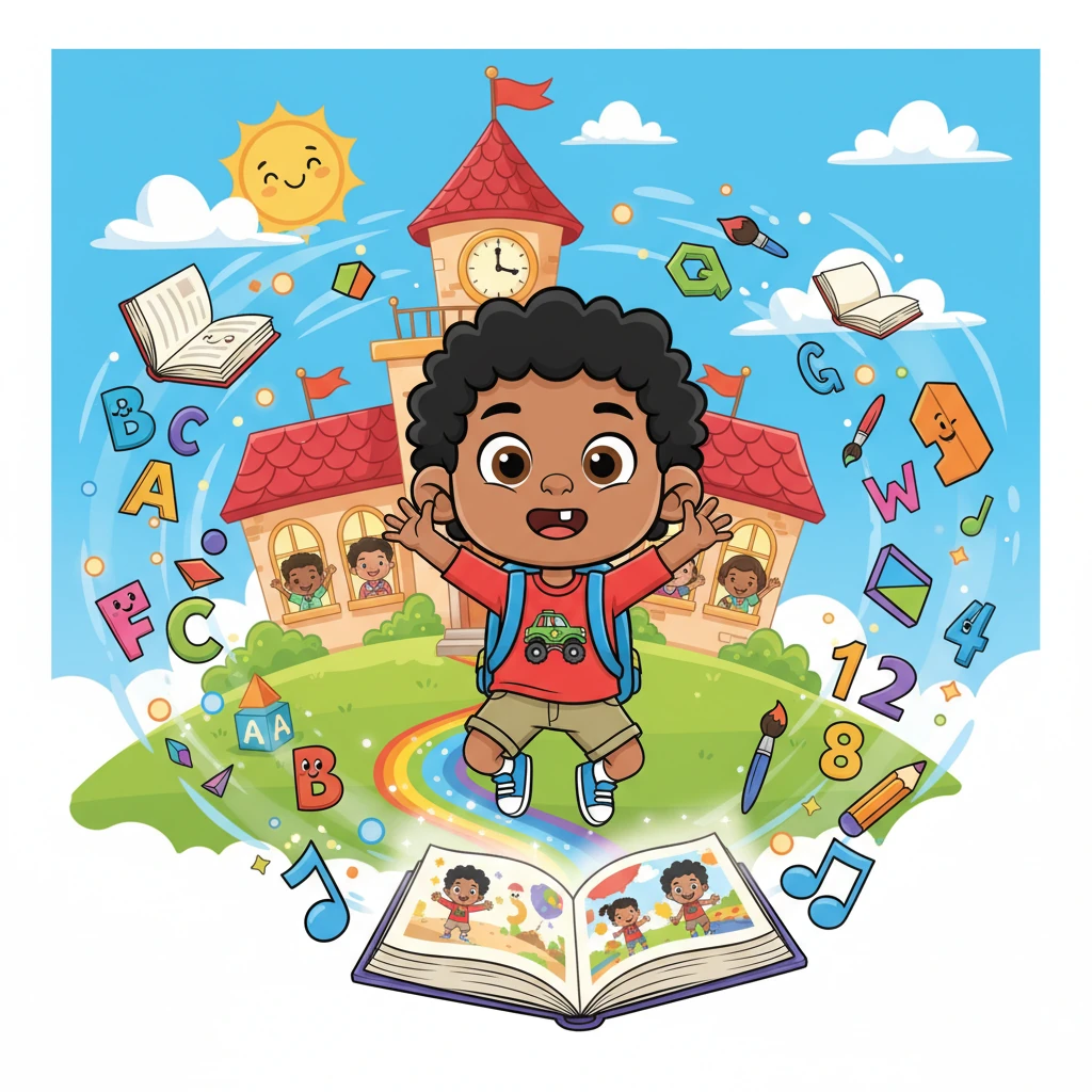 Max's Big School Day - educational