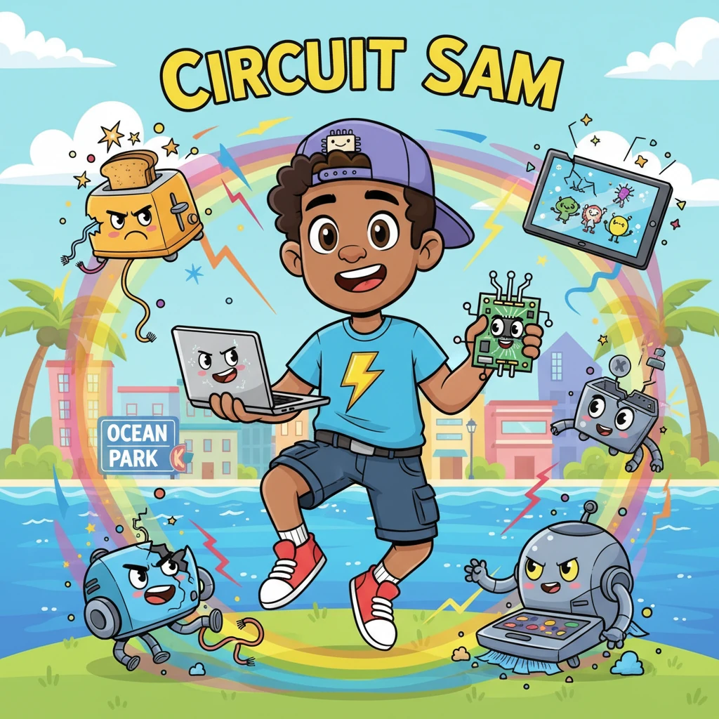 Circuit Sam's Tech Adventures - تعليمية