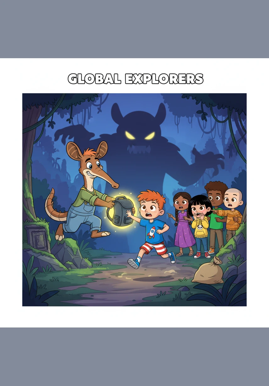 Spike leaps into action, using his powerful, shovel-like claws to dig deep into the earth with incredible speed and precision. He dives into the dirt, knowing that his ability to navigate the dark world underground is the key to making the ground safe again.