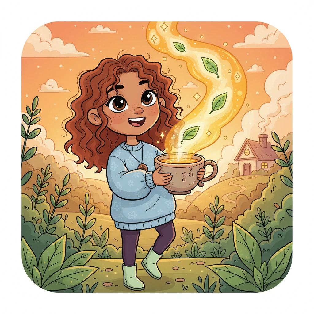 Pip's Golden Glow Tea - nature