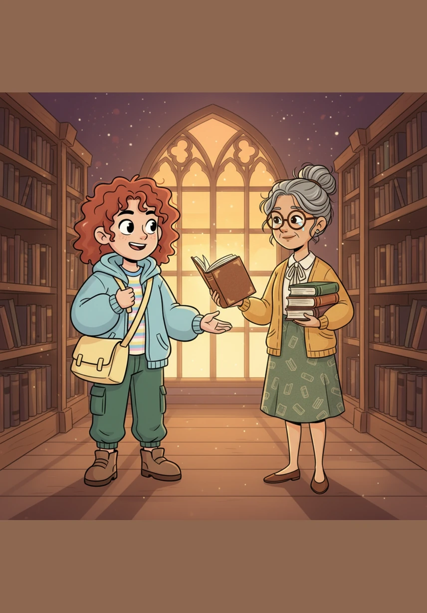 At sunset, Maya stands on a bridge overlooking the river, laughing and talking with a new friend she met through her journey. Her English is not flawless, but her voice is vibrant and brave, proving that the courage to speak is the greatest fluency of all.