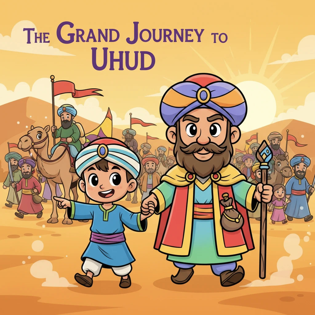 The Grand Journey to Uhud - historical