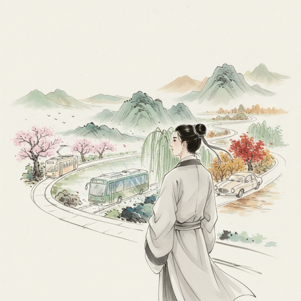 流动的风景