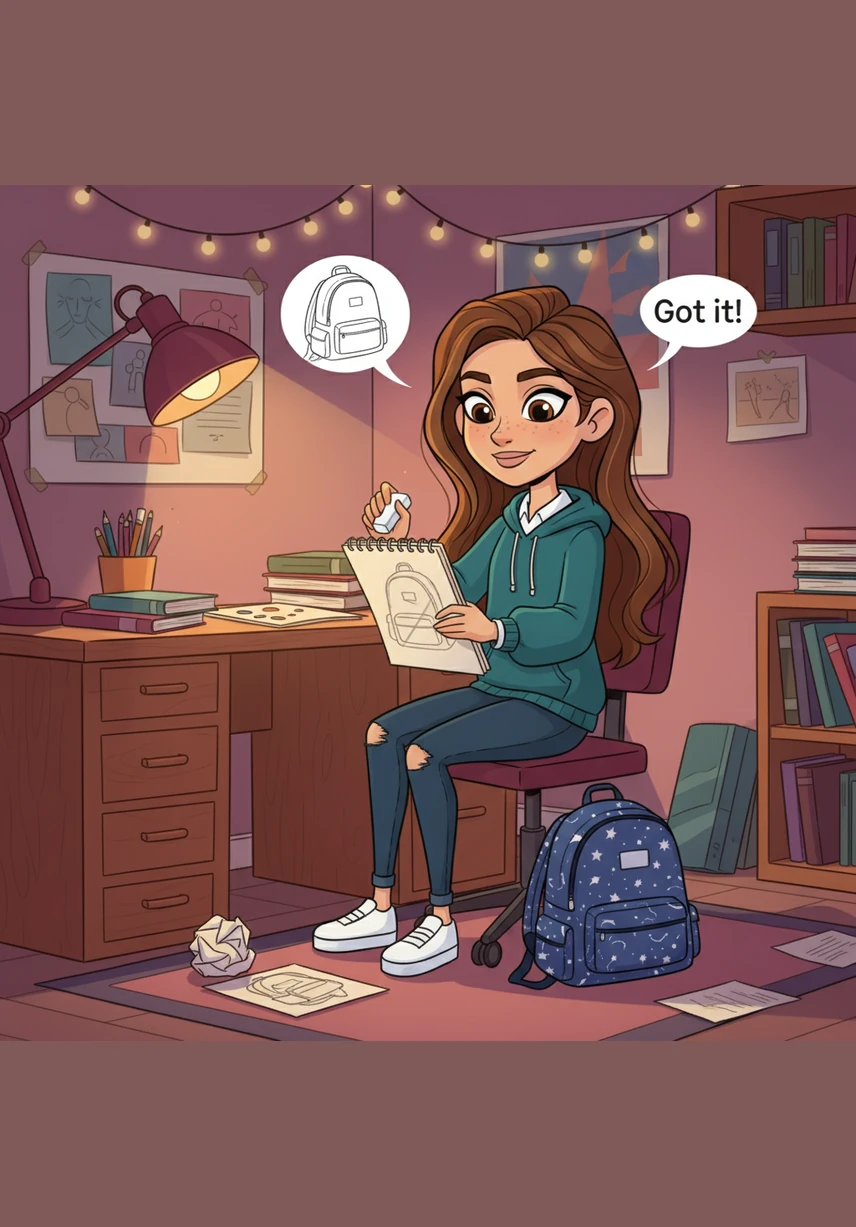 A sudden setback occurs when Leo’s old laptop crashes during a crucial project, leaving him feeling defeated and ready to quit. Instead of giving up, he remembers Maya’s words about resilience and packs his bag to head to the public library to finish his work.