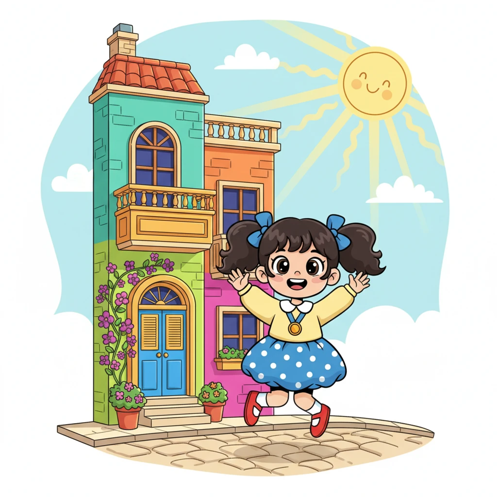 Abito a Birkirkara, una bella città a Malta. La mia casa è colorata e piena di gioia, proprio come me. Il sole splende sempre qui!