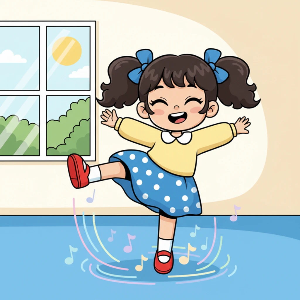 Il mio hobby preferito è ballare! Mi piace muovermi a ritmo di musica. Quando ballo, mi sento libera e felice.