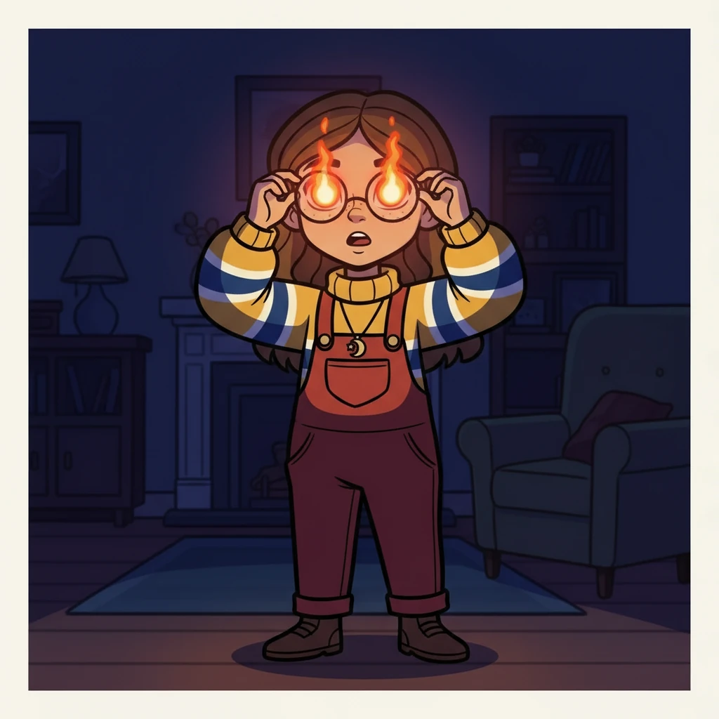 De pronto, Pedro se llevó la mano a la cara y se quitó los lentes. La luz reveló algo que Clara jamás olvidaría. Sus ojos no eran humanos; brillaban como dos brasas encendidas en la noche.