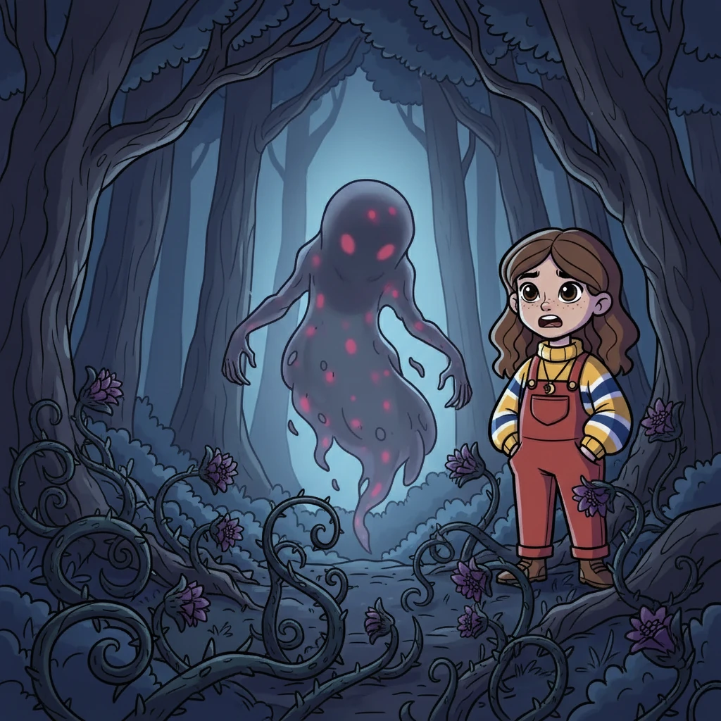 Un susurro tembloroso intentó replicar su nombre, pero solo salió una sombra de voz. "Ya no soy Pedro," dijo la criatura, y le reveló un secreto que sellaría su destino. La verdad, espantosa, comenzaba a florecer.