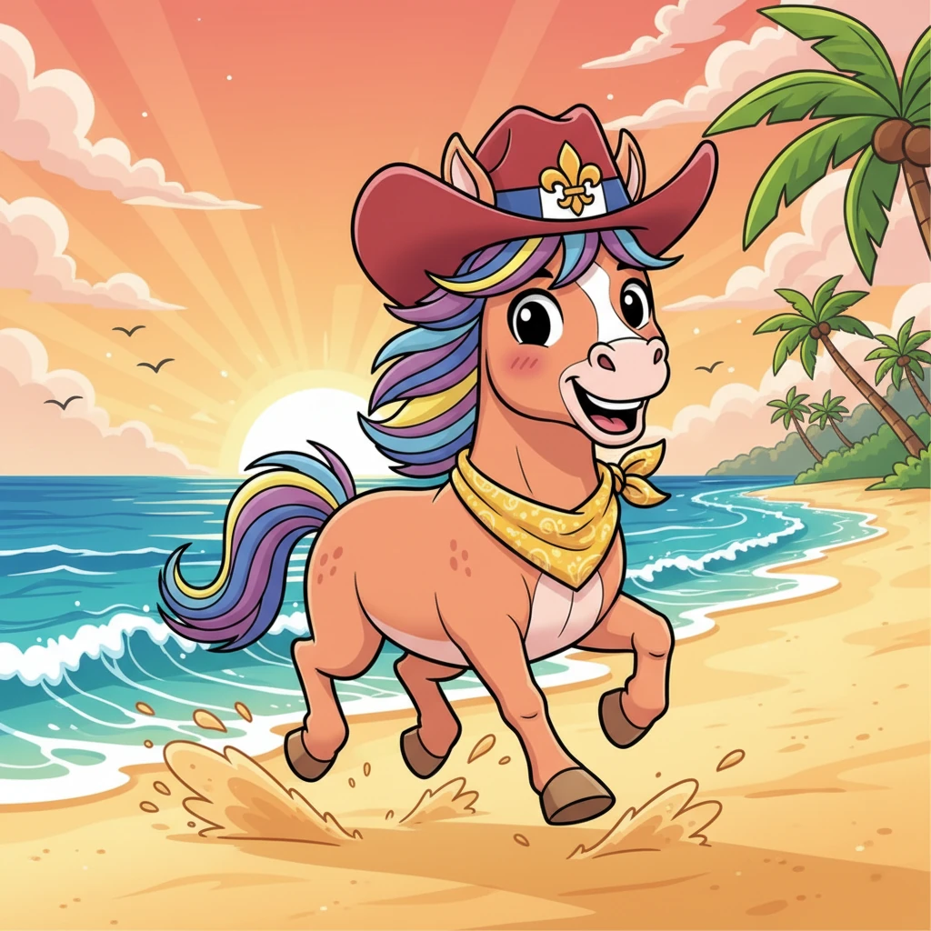 Spirit, le Cheval de la Plage - animal