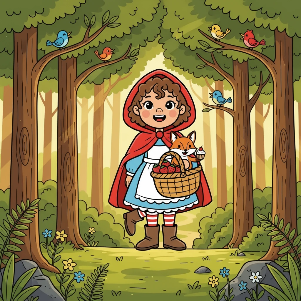 Little Red Riding Hood and the Chocolate Secret