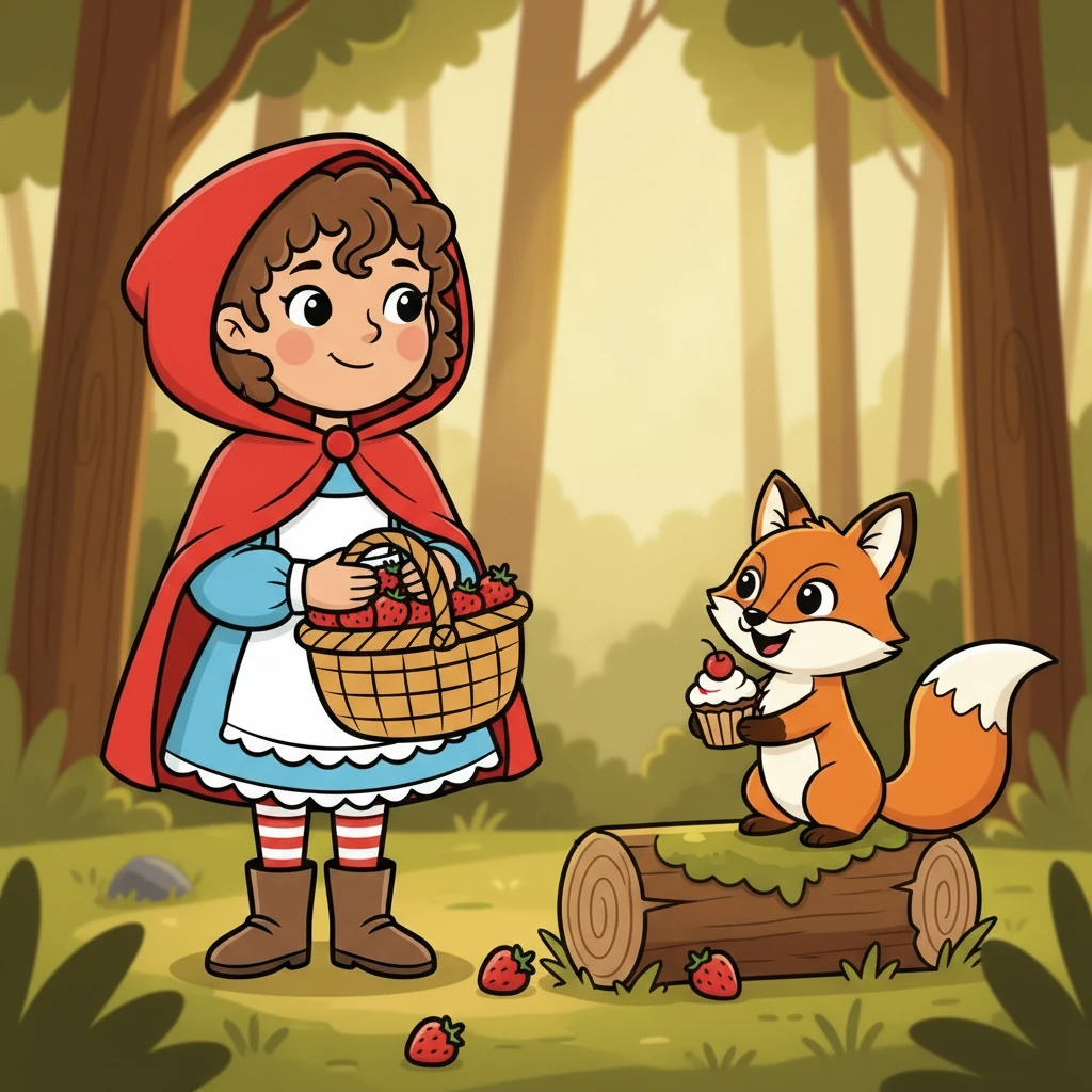 "These are gifts from Grandma, but I can share one with you," Lily said softly. Finley carefully took a piece and tasted it. His eyes lit up with delight; the sweet flavor was like nothing he had ever experienced before.