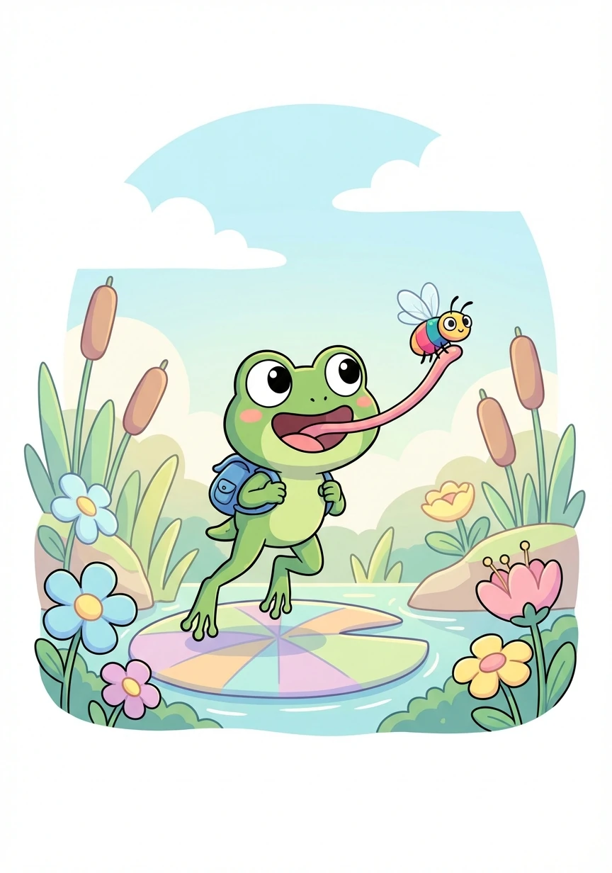 Ranieri is almost a frog! His tail is just a tiny stub. He's a strong hopper and a skilled bug catcher. He's ready for the next stage of his life.