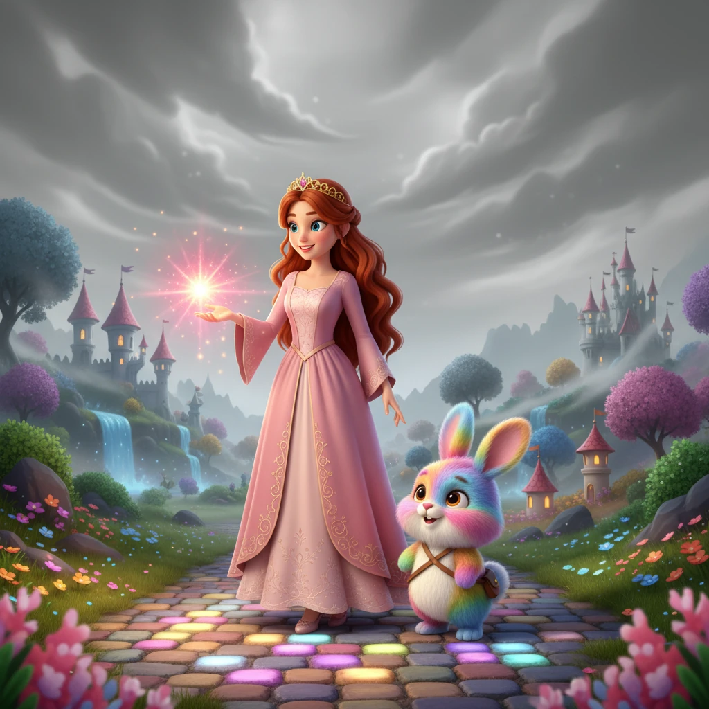 The Brave Little Princess - Fairy tales