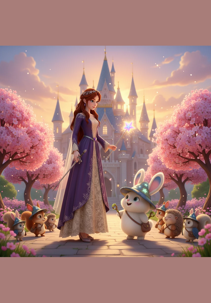 Lila returns to the castle, where the townspeople cheer for their brave and kind princess. She realizes that being brave means helping others even when things feel a little scary. That night, Lila falls asleep knowing that kindness is the most powerful magic of all.