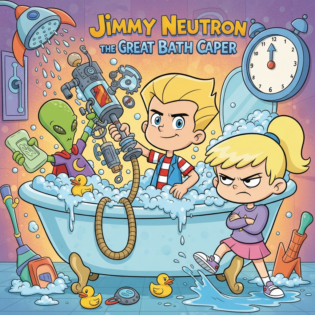Jimmy Neutron: The Great Bath Caper - Friendship stories
