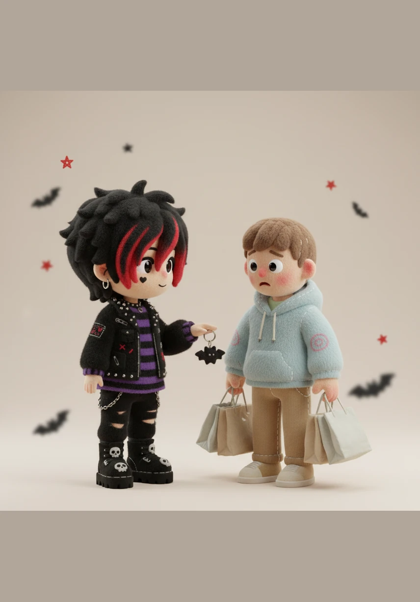 Suddenly, Riana turned and met his gaze, breaking the silence with a compliment about his bag. Leo’s brain short-circuited in a flurry of social anxiety, his words tripping over each other as he tried to return the compliment.