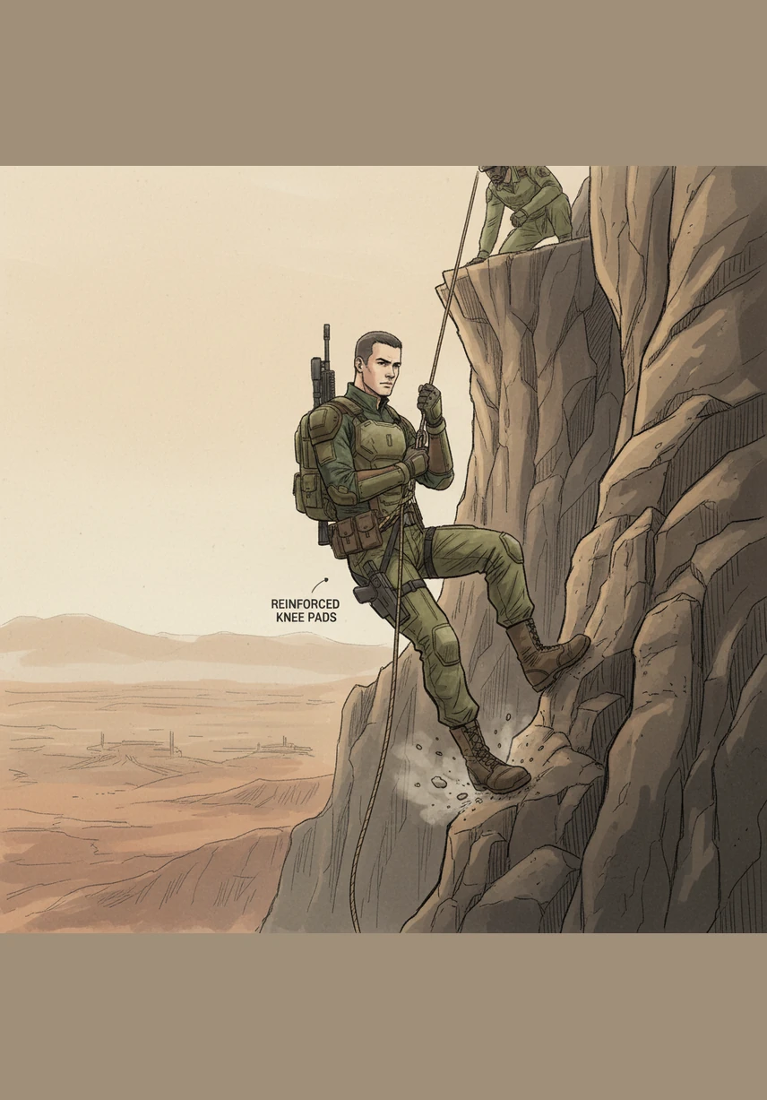 במהלך אימון גלישה ממצוק תלול, עמית הרגיש את כוח החיכוך פועל בין החבל למכשיר הגלישה שלו. הוא שלט במהירות הירידה בדיוק מתמטי, הופך את הפחד הראשוני לביטחון עצמי מוחלט בזכות חוקי הטבע. המצוק המאיים כבר לא היה מכשול בלתי עביר, אלא מעבדה חיה ומסעירה למכניקה קלאסית.