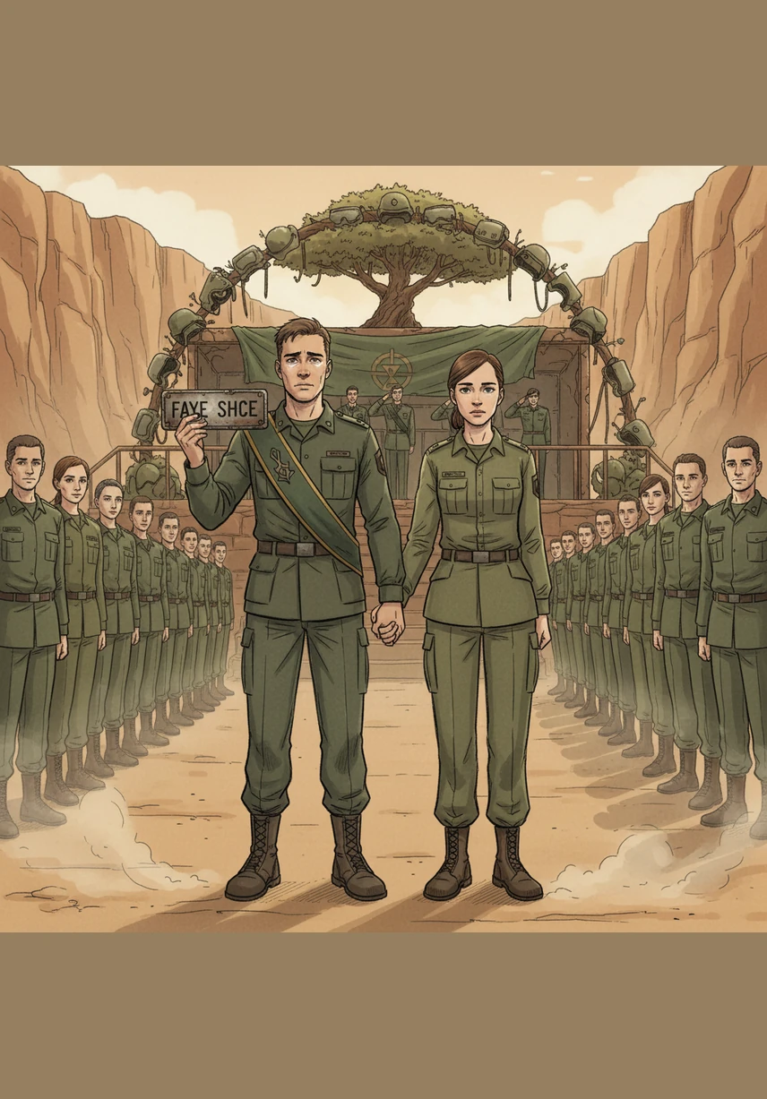 בטקס הסיום המרגש, עמית עמד גאה וקיבל את סיכת המצטיין על רקע שקיעה מדברית מרהיבה בצבעי כתום וארגמן. הוא הביט בחבריו ליחידה וידע שהם כבר לא רק חיילים, אלא מדענים של השטח המבינים את סודות התנועה. עם המחברת בכיסו והביטחון בליבו, הוא יצא אל העתיד, מוכן לפענח את העולם בכל צעד מחדש.