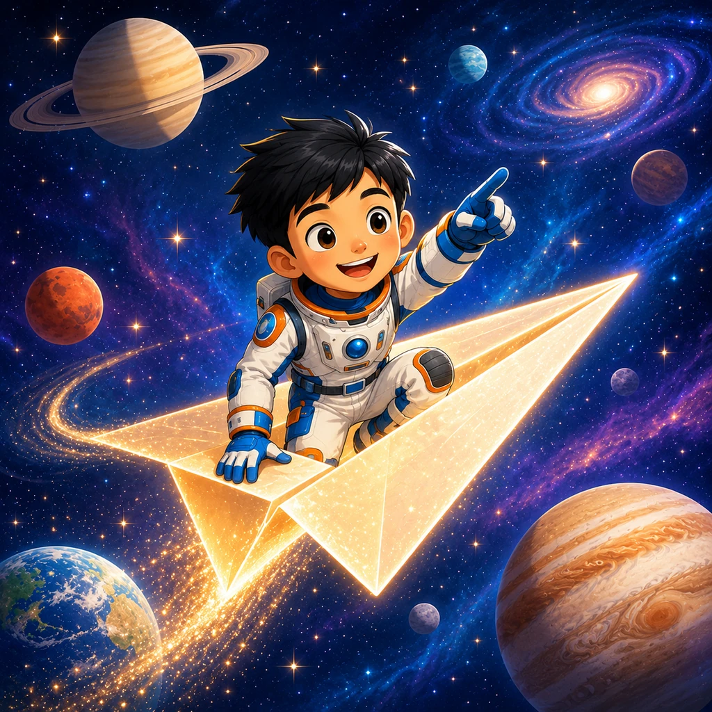 小宇的星空大冒險：太陽系的奇幻旅程 - adventure