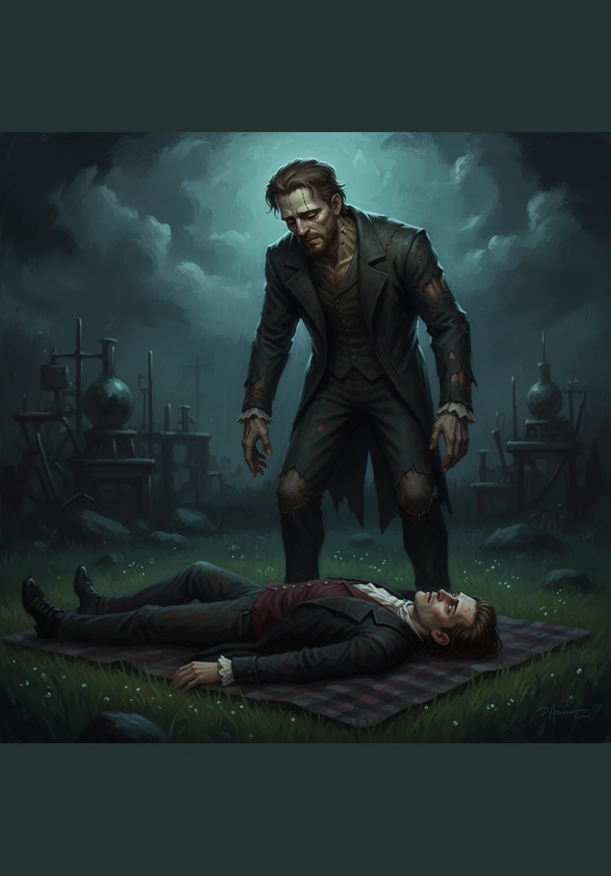 In the middle of the city park, Victor spread a blanket and lay directly under the midday sun. People walked by and whispered about the goth guy finally getting some Vitamin D, completely unaware that he was celebrating his survival. He closed his eyes, soaking in the heat that used to be his greatest enemy.