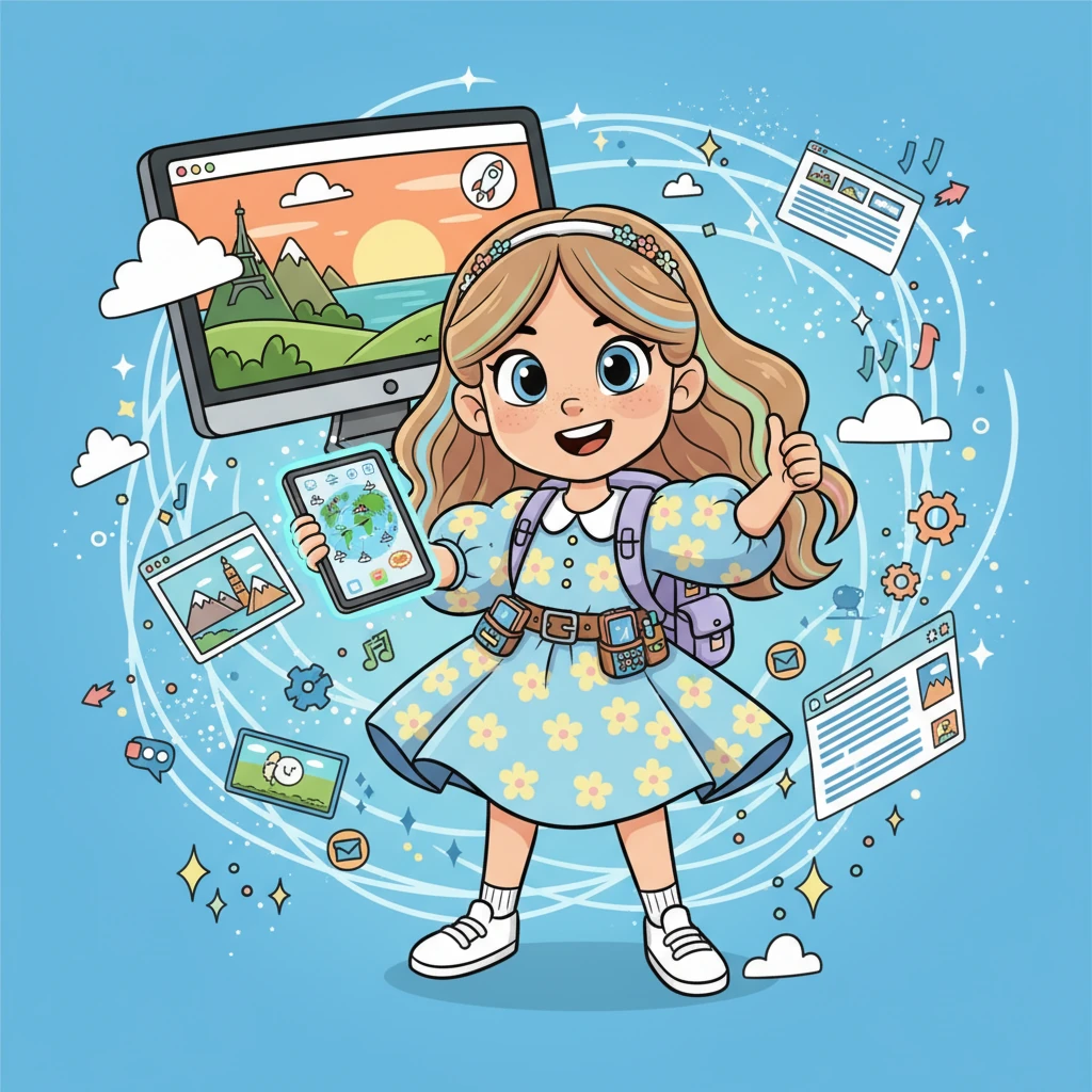 Pixel Penny's Wanderlust Web Adventure