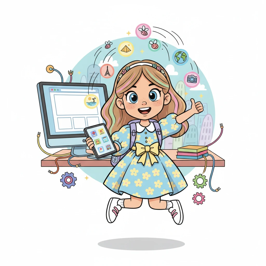 Penny, a cheerful web developer with a spark in her eye, got a super exciting mission: to build a brand-new website for travelers! Ideas zipped around her head like colorful fireflies. She knew this project would be a grand adventure in itself.