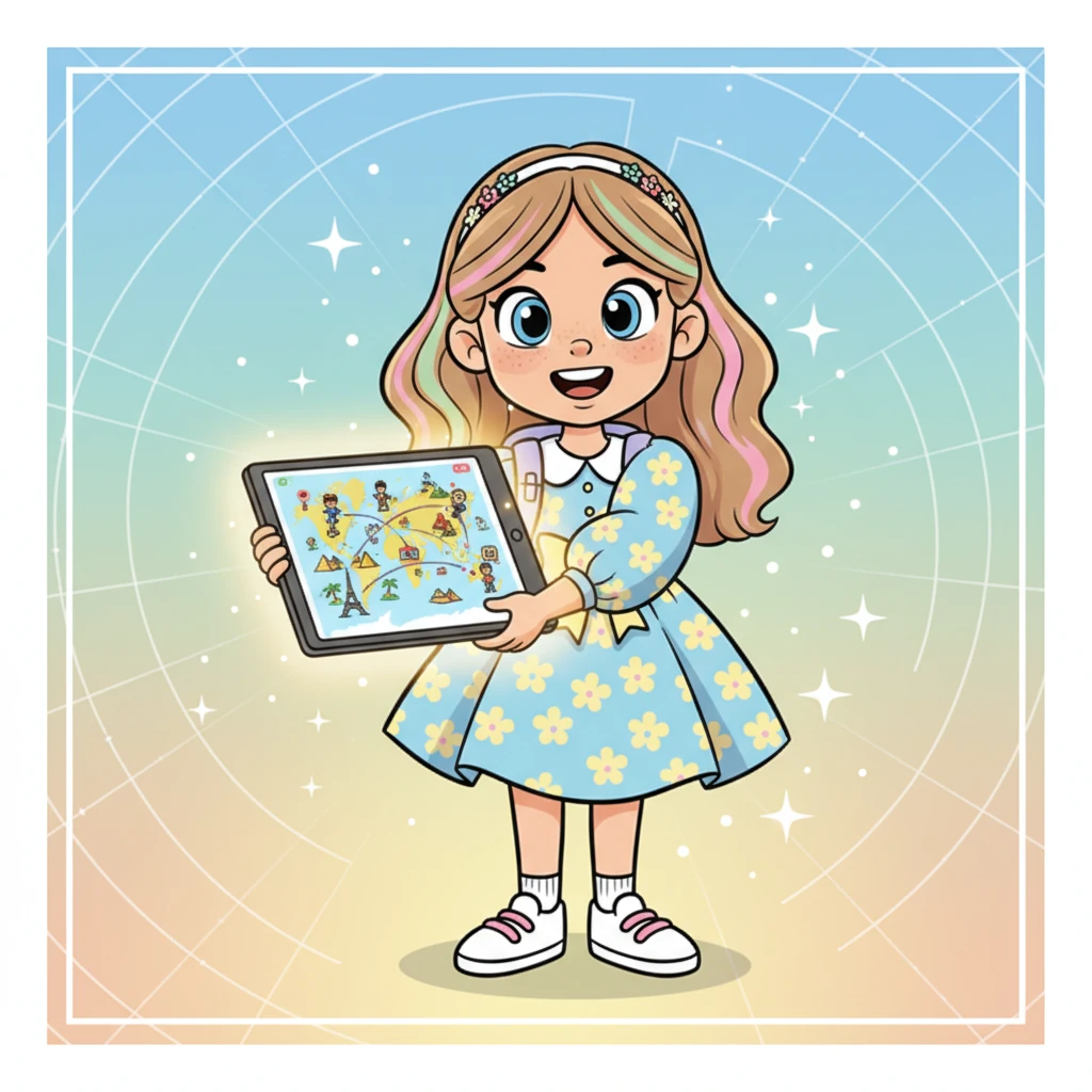 Finally, with a celebratory flourish, Pixel Penny launched "Wanderlust Web" to the world! Little animated tourists zoomed across the screen, happily clicking and booking their dream trips. Penny beamed, knowing her creation would bring joy and adventure to so many.
