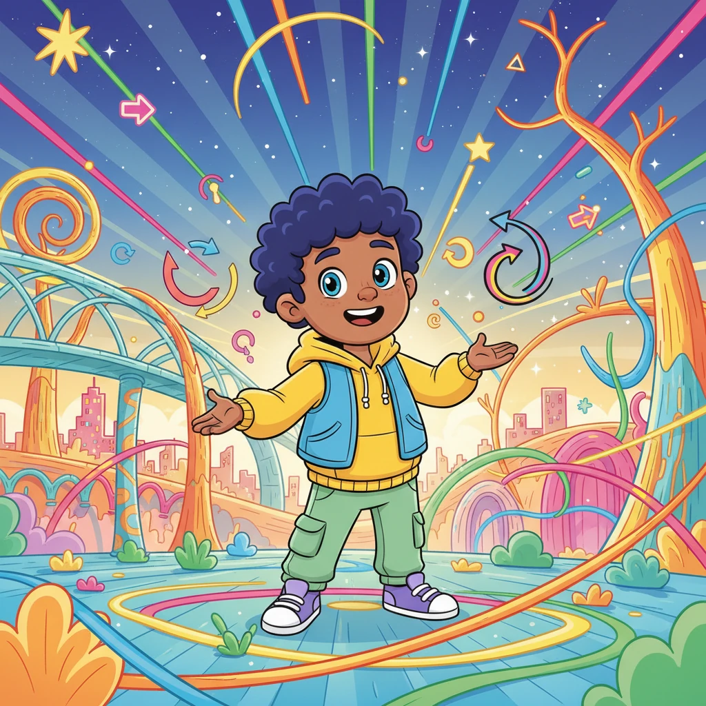 Linus and the Luminous Lines: A Linear Adventure - 教育故事