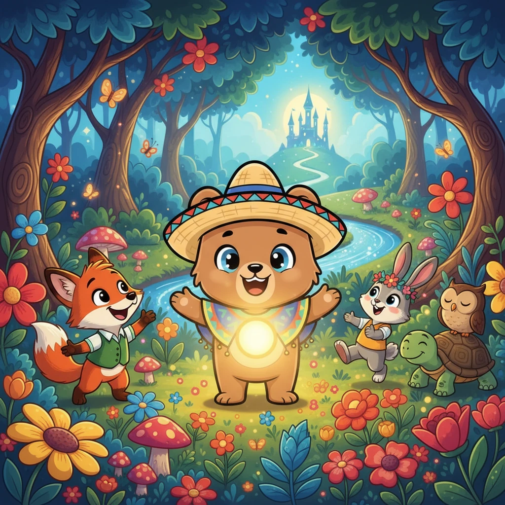 Nico el Osito y su Luz Brillante - animal