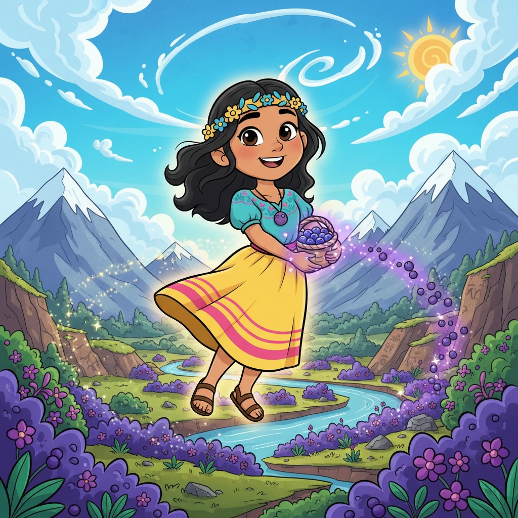 La Leyenda de Calafate y la Promesa de Amor - fairy-tale