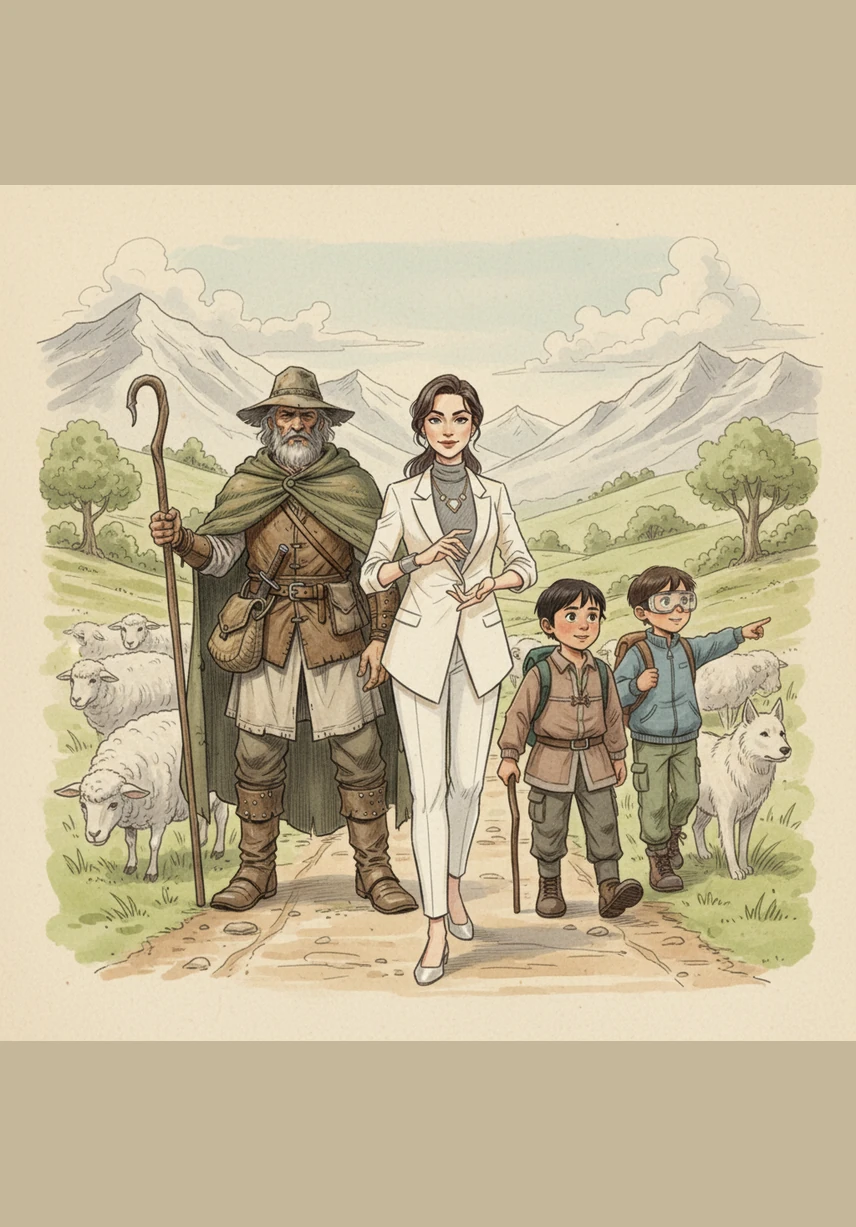 They pass through the Fergana Valley, where massive vertical farms rise like towers of glass filled with lush greenery. These automated facilities produce organic fruits and vegetables year-round, feeding the nation and exporting premium goods to the entire world. Aruuke is proud of how her country has turned its fertile land into a sustainable powerhouse.