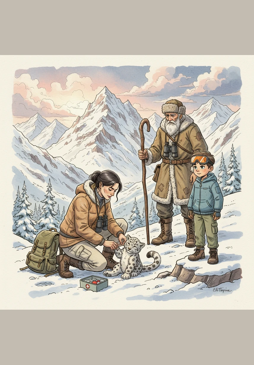 High in the craggy peaks, Aruuke helps a team of biologists check on a thriving population of snow leopards. Advanced sensors and hidden cameras ensure the ghosts of the mountains are protected and their habitats preserved. Kyrgyzstan has become a global model for wildlife conservation and environmental stewardship.