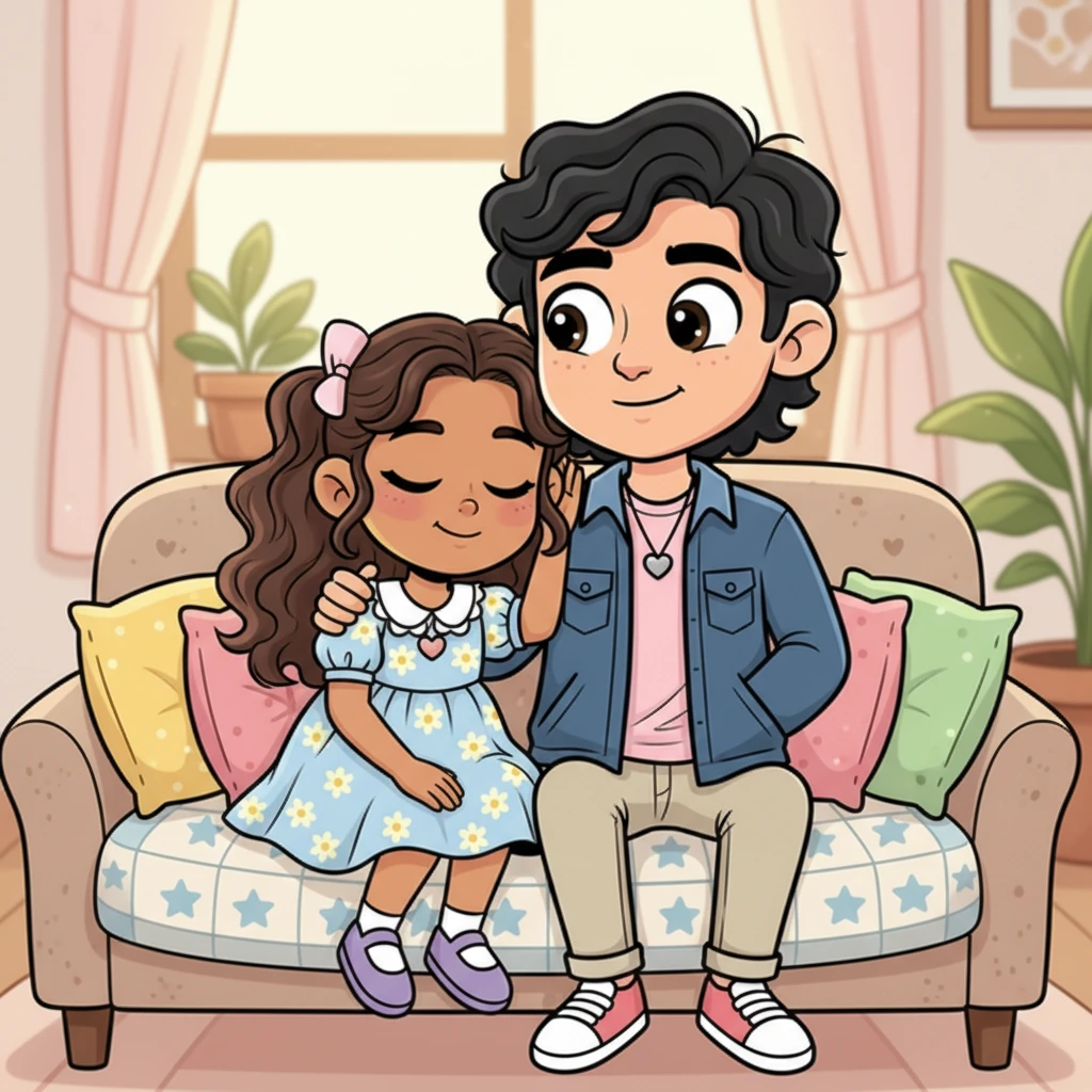 On a cozy sofa-bed, Pranjali rests her head on Aarush's shoulder, a contented sigh escaping her lips. His soft gaze, stolen kisses, and the rhythmic beat of his heart tell her, without a single word, that she has finally found her home.