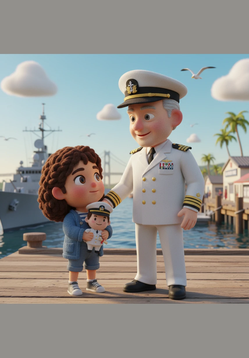 アメリカの港町サンディエゴ。病弱で部屋に閉じこもりがちだった６歳のミラは、窓の外を眺めながら孤独を感じていました。そんな彼女の小さな手を、米海軍中将である父が力強く握りしめ、心の中に眠る真の強さを信じるよう語りかけます。