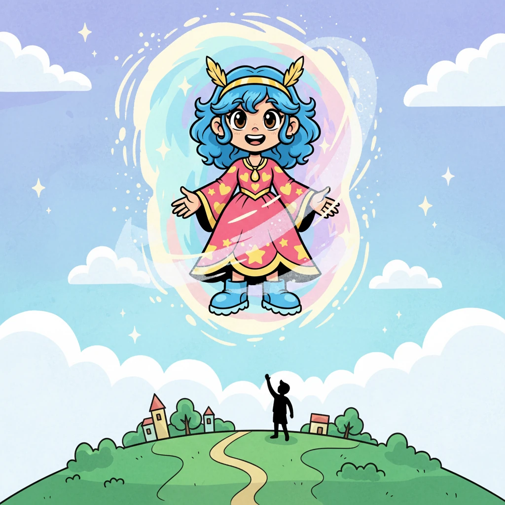 Movida pelo amor, Alcione fez um pedido audacioso: reencarnar na Terra para auxiliar Carlos. Ela sabia dos desafios, mas a esperança de libertá-lo era maior que qualquer medo, impulsionada por uma fé inabalável.