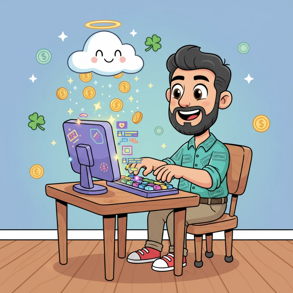 Con la bendición de Doña Suerte, Leo se sentó frente a su pequeña computadora, que parecía parpadear con emoción. Sus dedos volaban sobre el teclado, tecleando códigos y diseñando con esmero cada parte de la página, como un pequeño mago digital creando un hechizo tecnológico.