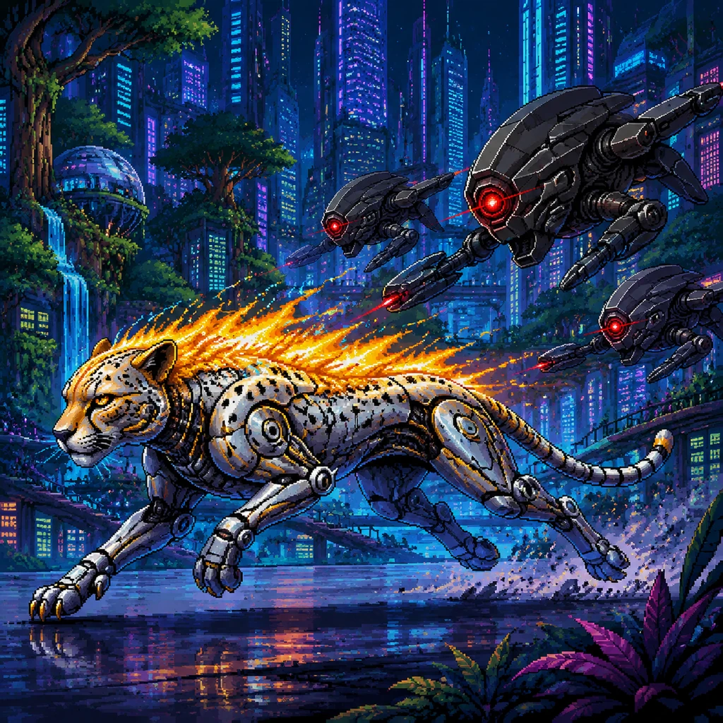 Ignis: The Cybernetic Speedster - Science fiction