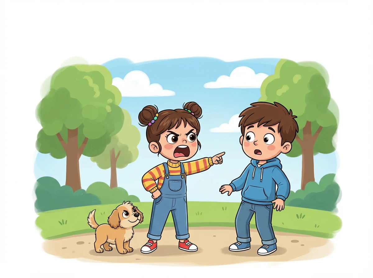 Aslı, cesaretini toplayarak çocuğa, 'Pamuk çok özel bir köpek ve onu çok seviyorum. Kimseye böyle davranmaya hakkın yok!' diye bağırdı.