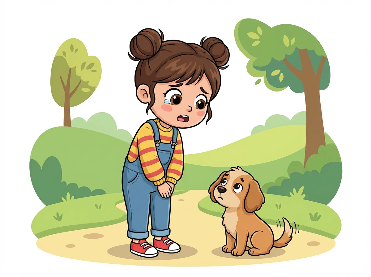 Çocuk, başını eğerek, 'Ben... ben çok üzgünüm. Pamuk'u ittiğim ve sana kötü davrandığım için özür dilerim,' dedi. Sesi titrek ve mahcuptu.