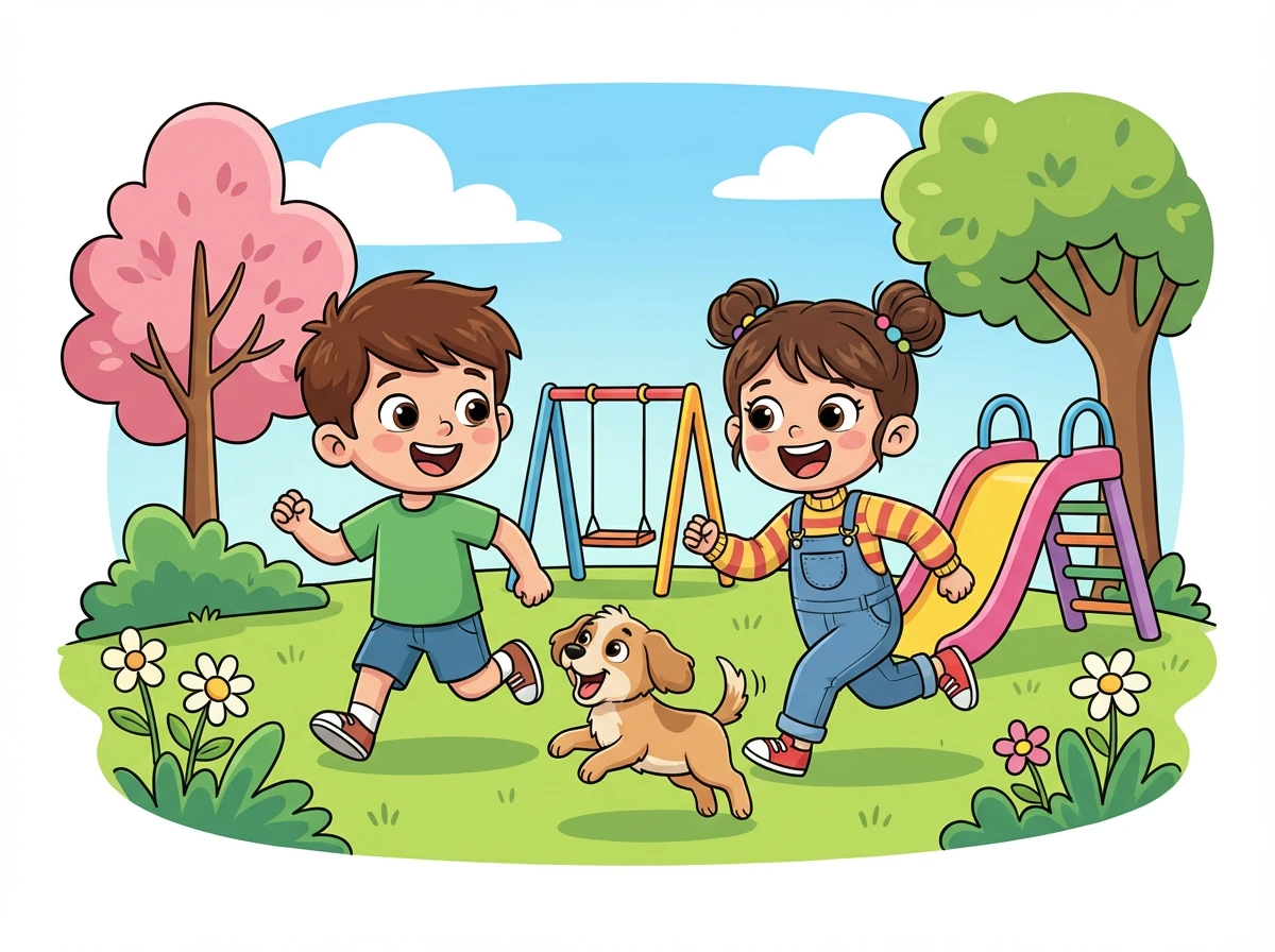 Aslı, Mustafa ve Pamuk birlikte oynamaya başladılar. O günden sonra, Aslı ve Mustafa en iyi arkadaş oldular. Zorbalık yerini arkadaşlığa bırakmış, park neşe ve kahkahalarla dolmuştu.